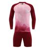 Atacado rápido de manga comprida competição terno de treinamento esportes adulto uniforme de futebol terno masculino impresso jersey mulheres equipe uniforme impressão