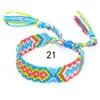 Popular en Europa y América: Pulseras Tejidas Arcoíris Hechas a Mano en Estilo Étnico Nepalí, Venta al por Mayor de Joyería