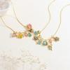 Collar con colgante de estrella, copo de nieve, rana, medusa, conejo, cobre, chapado en oro, cristal, circonio, serie animal