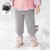 Pantalones Acolchados para Niña Invierno Forro de Polar para Bebé Espesos Largos Pantalones Ropa de Invierno para Niños Pequeños 2026 Nuevos Pantalones de Algodón para Niños Estilo Invierno