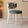 Cadeira de Jantar de Madeira Maciça Nórdica, Cadeira de Mesa de Jantar para Casa, Cadeira Minimalista de Luxo Leve Vintage para Sala de Estar, Sala de Jantar, Hotel, Cadeira de Lazer, Banco de Maquiagem