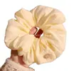 Goma para el pelo de encaje de ballet de doble capa estilo francés Cuerda para el pelo grande de doble capa hueca estilo coreano para mujeres