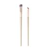 Pequeño Pincel Dorado para Sombras de Dedos Abdomen Nariz Pincel de Maquillaje Principiante Tridimensional Preciso Sombreador Lateral Sombra Hoja Pincel Delineador