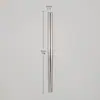 Palillos Semicirculares de Acero Inoxidable Purificado de Titanio Ti Palillos Huecos Aislados para el Hogar Restaurante Occidental Palillos Esmaltados Antideslizantes Antimoho Vajilla de Titanio