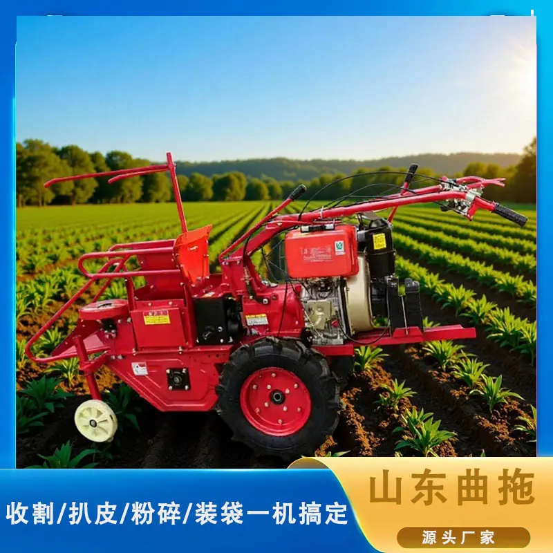小型单行玉米收获机 3