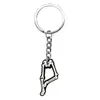 Serie de Cráneos de Halloween Colgante para Mochila Llavero Colgante Pegamento Suave de PVC Joyería DIY Amazon Pequeño Regalo