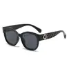 Gafas de Sol Redondas de Moda y Vanguardia 2025 para Mujer, Protección Solar y Versátiles Ins Gafas de Sol de Alta Gama Aroma Pequeño