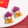 Festa de Ano Novo Deus da Riqueza Yuanbao Acessórios DIY Borracha Cremosa Capa de Celular Decoração Material Ano do Dragão Presente Caseiro Tendência