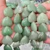 20mm Piedra Natural Ágata Agujero Recto Corazón de Melocotón Cuentas Sueltas Pulsera DIY Collar Accesorios de Joyería Cuentas Semi-Terminadas Al Por Mayor