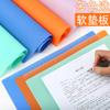 Almohadilla de silicona suave A4, almohadilla para exámenes de estudiantes, almohadilla de papel de prueba A3, almohadilla para escritorio de clase, almohadilla de escritura, almohadilla de escritorio de dibujo para niños de cartón
