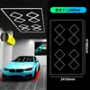 Iluminación Kangcheng Luz Personalizada para Garaje Luz de Panal Hexagonal 110V Luz de Techo para Taller de Lavado de Autos Luz para Estación de Trabajo de Detallado de Autos