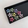 Y2k ~ lindo clip BB para niños color estrella de cinco puntas pinza para el pelo pinza para mechones rotos pinza para flequillo de bebé pinza lateral joyería