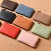 Cartera Personalizada de Fábrica Estilo Coreano Mini Cartera de Monedas de Moda para Mujer Bolso de Mano Ultra-Delgado Corto Pequeño para Mujer Bolso para Llaves Monedas