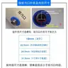 Todos los Modelos de Tuercas para Varilla de Magnesio Tuerca para Varilla de Magnesio de 1 pulgada para Calentador de Agua Eléctrico Tapa para Varilla de Magnesio de 1/2 pulgada Tuerca de Cobre para Puerto de Drenaje de 3/4 de pulgada