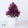 Melaleuca pino flor interior simulación planta plástico árbol pequeño maceta adornos plantas verdes pequeño bonsái decoración hogar