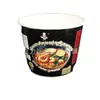 Cubo Desechable de Doble Capa para Fideos Instantáneos de 998 ml Personalizado de Fábrica con Patrón Imprimible Cubo de Papel para Fideos Picantes y Ácidos con Película Selladora