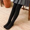22 inverno novo feminino tesouro grosso quente meias-calças meias garra de dragão cor sólida calça de dança meninas meia-calça forrada de fleece