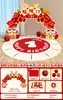 Decoración de Escena para Regalo del Primer Cumpleaños del Bebé, Suministros y Accesorios para Fiesta del Primer Cumpleaños del Bebé, Set Completo para Creación de Atmósfera