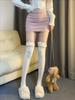 Otoño e Invierno puro quieren mantenerse calientes estilo jk preppy japonés calcetines largos lolita hasta la rodilla con lazo de encaje
