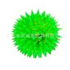 Pelota de masaje fitness de TPR suave con púas 7.5/5.5/6.5cm agarre audio-visual elástica bola de masaje con flash