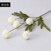 Ins Ornamentos Crisântemo Ping Pong Flor de Seda Dente de Leão Simulação Flor Casamento 5 Pequenas Bolas Decoração Simulação Decoração Sala de Estar Flor de Outono