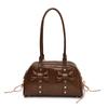 Bolsa Dulce Popular con Lazo Este Año Estilo Verano para Mujer Bolso Rojo de Moda 2025 Nuevo Bolso de Mano Bolso Almohada