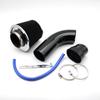 Kit de modificação de tubo de admissão de liga de alumínio para carro de 3 polegadas 76mm filtro de ar universal cabeça de cogumelo