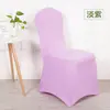Fundas Elásticas Rojas y Blancas para Sillas de Restaurantes, Banquetes y Hoteles, Cobertura Total, a Prueba de Polvo, Fundas para Sillas de Boda, Fundas de Taburete de una Pieza