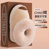 Chinelo de Algodão Infantil 2025 Couro Impermeável Macio Antiderrapante Forrado com Lã Grosso Família Casal Adulto Casa Inverno Sapatos Quentes