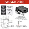 Plataforma de Inclinación Manual de Ángulo de Arco Eje X/Y Gpg/Gpwg-40/60 Laboratorio Óptico Precisión Deslizador de Ajuste Fino