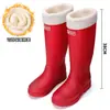 Las botas de lluvia de caña alta son impermeables y antideslizantes, adecuadas para parejas, cómodas para viajar, modernas y a la moda, duraderas para el uso diario, actividades al aire libre y búsqueda de tesoros en la playa.