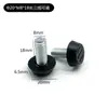 20 * M6M8 pie de nivelación de plástico ajustable línea de tres líneas pad de pie de mesa ajustable pad de pie ajustable para muebles pie de tornillo
