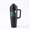Taza de Fruta para Coche Amazon Transfronteriza de 40 oz Taza de Coche de Gran Capacidad Termo Rebotante con Asa Taza de Hielo