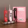 Hierro Retro Adornos de Hermano Mayor Modelo de Teléfono Antiguo 7080 Estilo Nostálgico de Hong Kong Accesorios Decorativos para Fotografía de Teléfonos Móviles