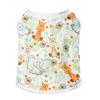 Ropa de verano para perros de poliéster de Source Factory, nueva, con estampado de corazón, chaleco fino para mascotas, ropa de peluche Dou