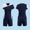 Uniformes de Voleibol de Aire, Uniformes de Bádminton, Trajes Deportivos para Hombre y Mujer, Uniformes de Competición Estampados de Tenis de Secado Rápido, Uniformes de Entrenamiento con Números Estampados