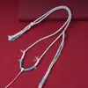 Collar de Cuerda de Algodón Trenzada Hecho a Mano Tibetano Cordón para Colgante Cadena para Colgar Cadena para Colgar Thangka Trenzada de Cuatro Hilos Estilo Versátil