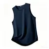 Colete de treino de corrida de basquete estilo americano para homens, top esportivo de verão sem mangas, secagem rápida, slim fit