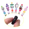 Cuentas para bolígrafo de PVC de Halloween, cuentas de calavera de dibujos animados, cuentas de hilo, cuentas centrales de fantasma lindas