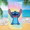 Nueva Toalla de Playa Estampada de Venta Caliente Transfronteriza Stitch Kuromi Toalla de Playa Toalla de Dibujos Animados para Niños Venta al por Mayor Paño de Toalla