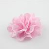 Clip para el cabello de gasa con malla hueca dulce de estilo coreano con flores grandes para mujeres y niños, clip para la cabeza cuadrado de encaje, flor de marea para la cabeza de primavera y verano