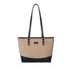 Bolso acolchado para mujer, gran capacidad, nuevo bolso tote con bloques de color Otoño e Invierno 2025, mate vintage, bolso de moda este año