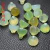 10 12 14mm Rojo Amarillo Verde Azul Ágata Jade Dongling Cristal Sandía Colgante Botón Loto Accesorios Hechos a Mano