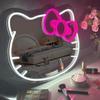 Espejo Acrílico Luminoso Espejo en Forma de Corazón Espejo de Maquillaje de Gato Luz Decorativa Luz Led Personalizada Forma Luz de Neón