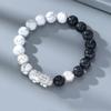 Pulsera plateada para hombre, pulsera para hombre, regalo de cumpleaños sencillo y generoso, regalo de Navidad para novio.