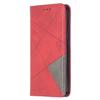 Funda magnética de cuero oscura en forma de diamante para NOKIA 1.4, tapa abatible para NOKIA C1 PLUS, funda protectora todo incluido con soporte de 5.4