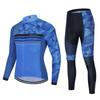 Sky Lotto Tour de France Pantalones Largos con Tirantes Traje de Montar Camisa de Bicicleta Secado Rápido Transpirable de Sudoración Fábrica