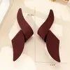 Pendientes Europeos y Americanos Transfronterizos Más Vendidos Pendientes Grandes Retorcidos con Pintura Brillante Estilo Ins Japonés y Coreano Moda Simple Pendientes Distintivos para Mujer