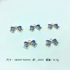 Pulsera con Colgante de Goteo de Aceite Morado para Niños, Accesorios de Dijes, Pulsera de Luna para Niña, Joyería, Accesorios de Aleación Hechos a Mano
