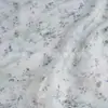 Directamente del fabricante: 29658 Ritmo Azul Floral Hilo Tipo Seda Primavera/Verano Delgado Transpirable Tela Imitación Chifón Seda
